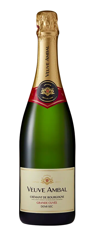 Veuve Ambal Cremant de Bourgogne Grande Cuvee demi-sec blanc